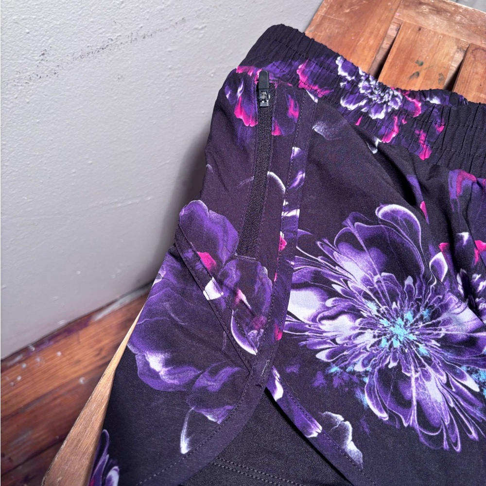 Avia Floral Athletic Running Shorts - Picture 5 of 12